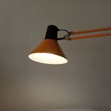 Vintage 1970s mustard yellow architect lamp