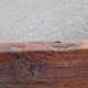 Solid oak bench