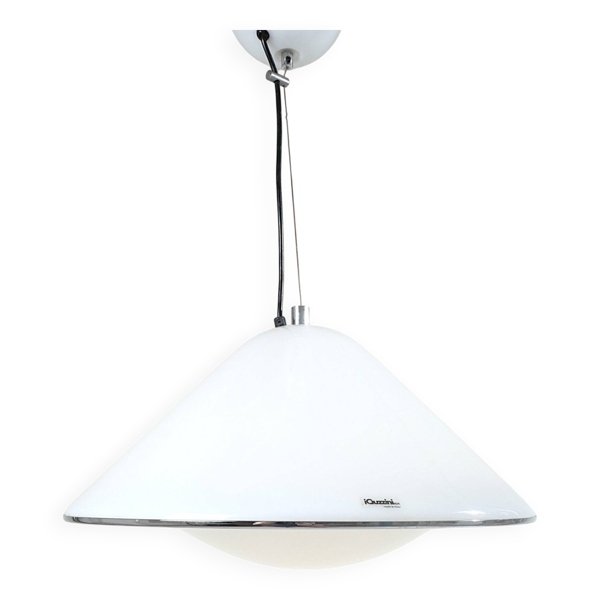 Suspension Elpis par Harvey Guzzini pour Iguzzini, Italie, années 1970