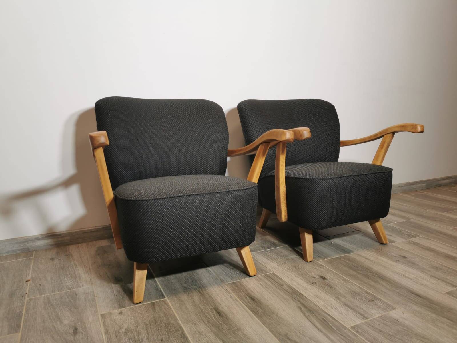 Mid-Century Armchairs, 1950's, Set of 2