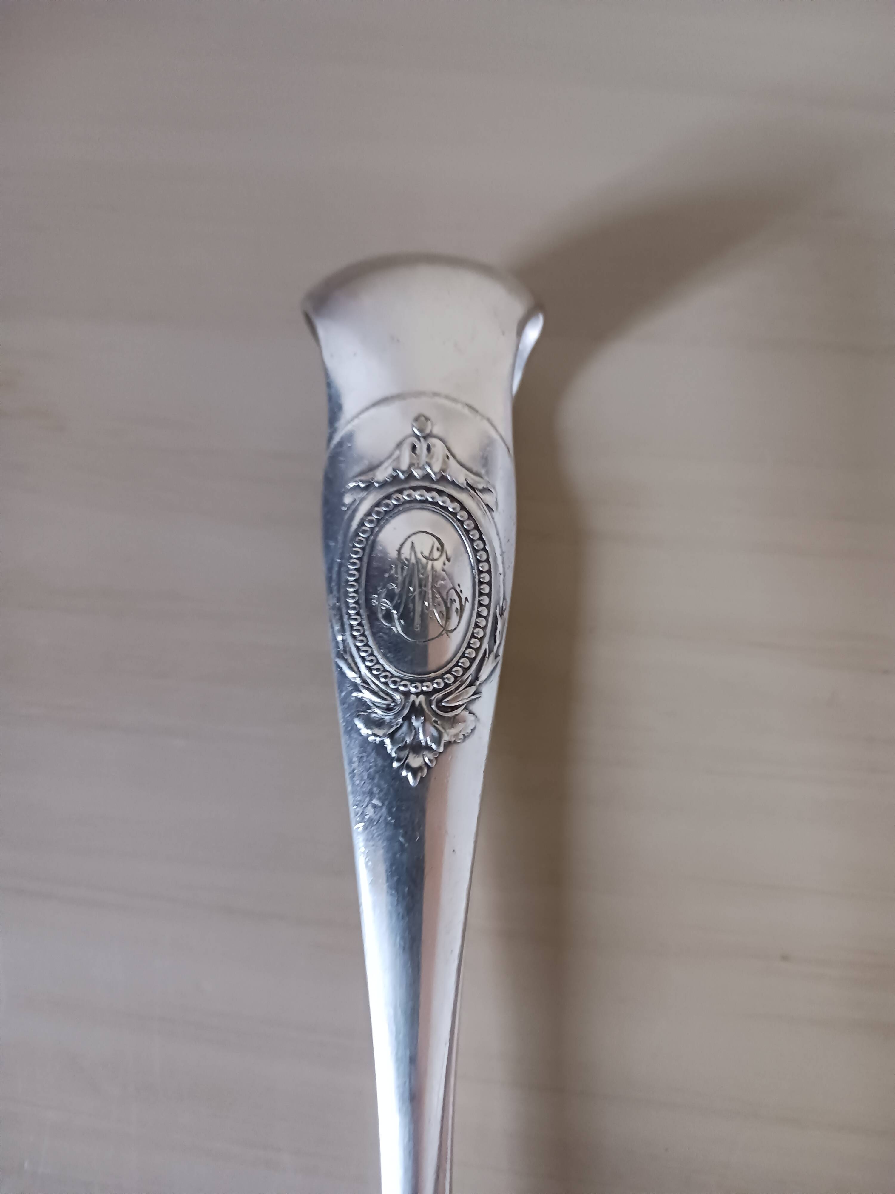 Christofle sugar tongs.