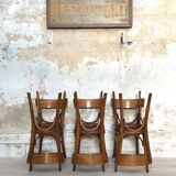 Lot of 16 bistro chairs