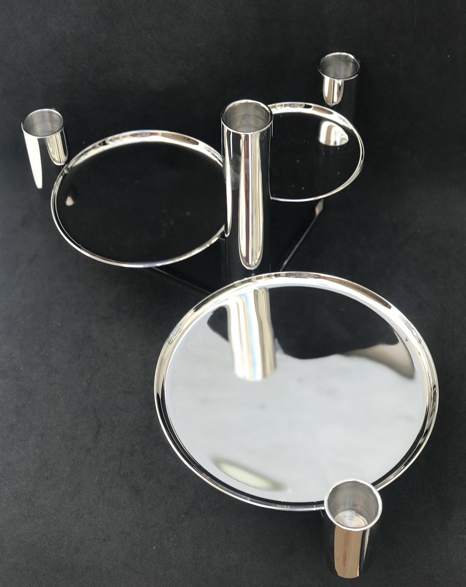 Georg Jensen centerpiece candle holder