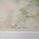 Saint Paul De Vence Original pastel signed 1982 Framed
