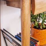 50s side table with compass legs