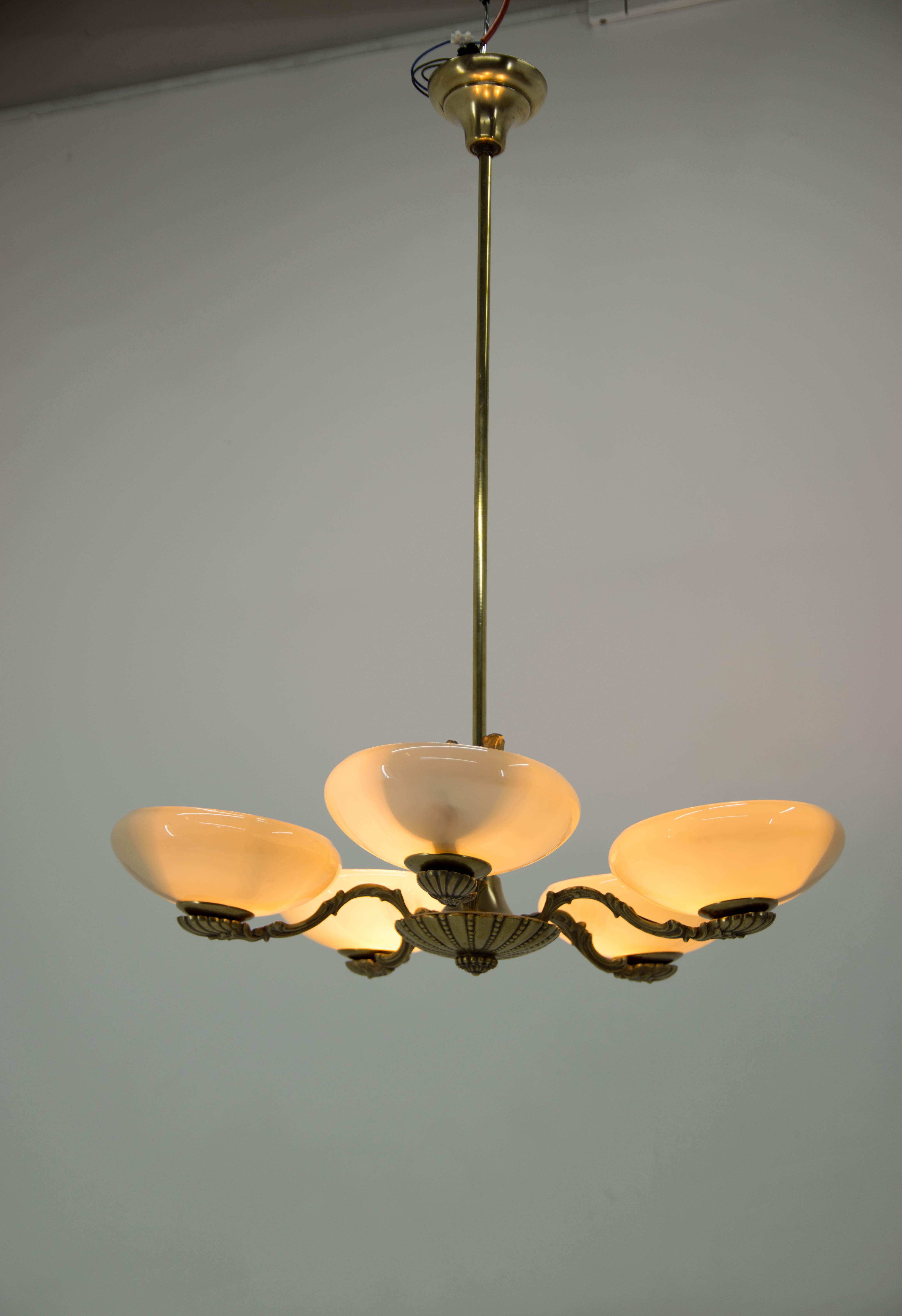 Art Nouveau lustre