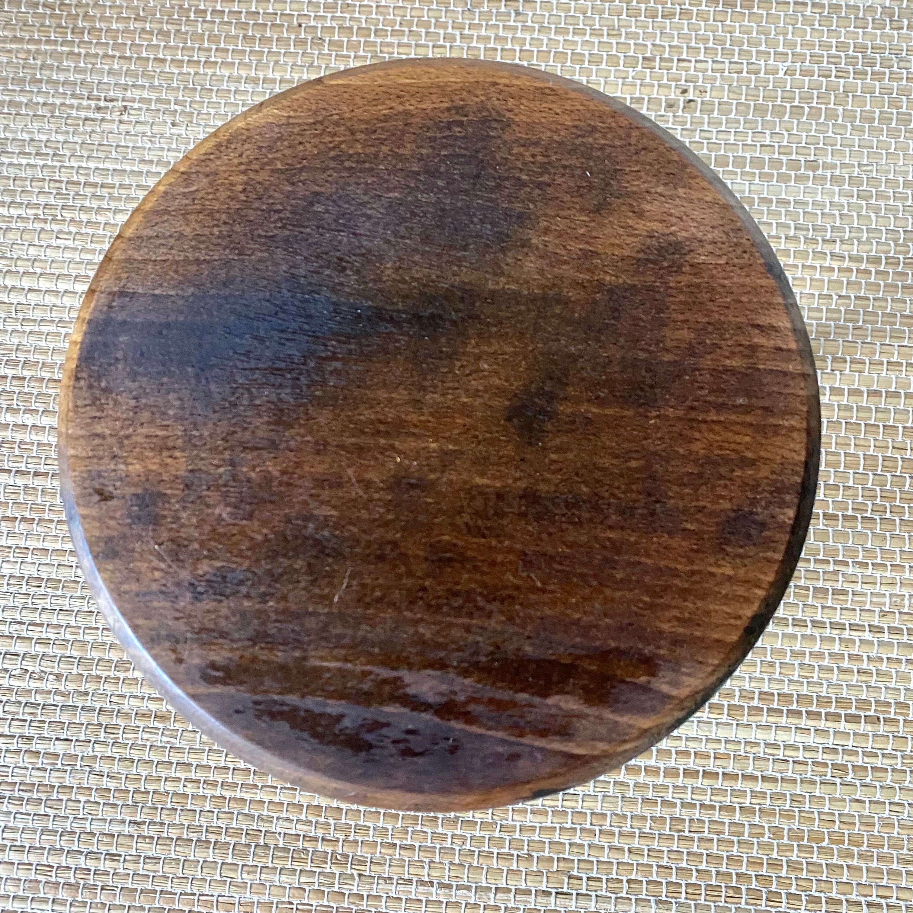 Vintage tripod stool