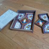 Yellow dwarf wooden game box