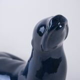 Ceramic seal figurine, Italian design, 1960s, made in Italy