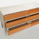 Vintage Interlübke set in light teak and white melamine