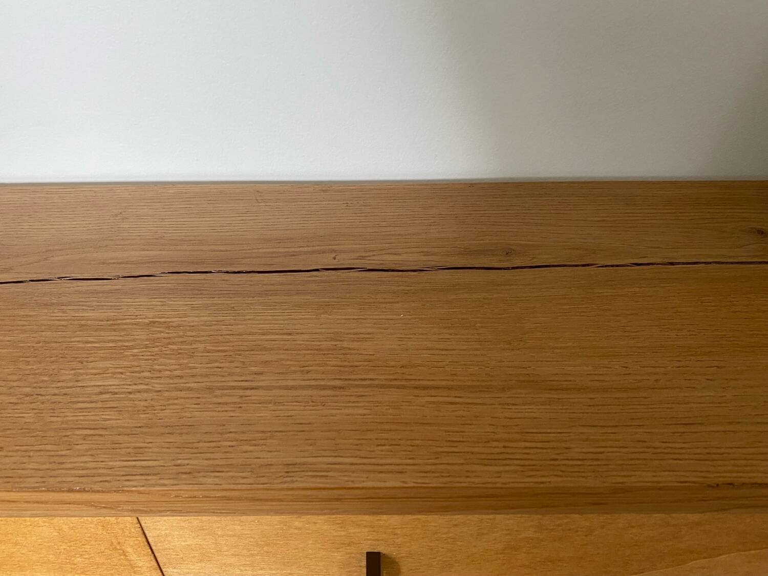 Light oak solid wood sideboard