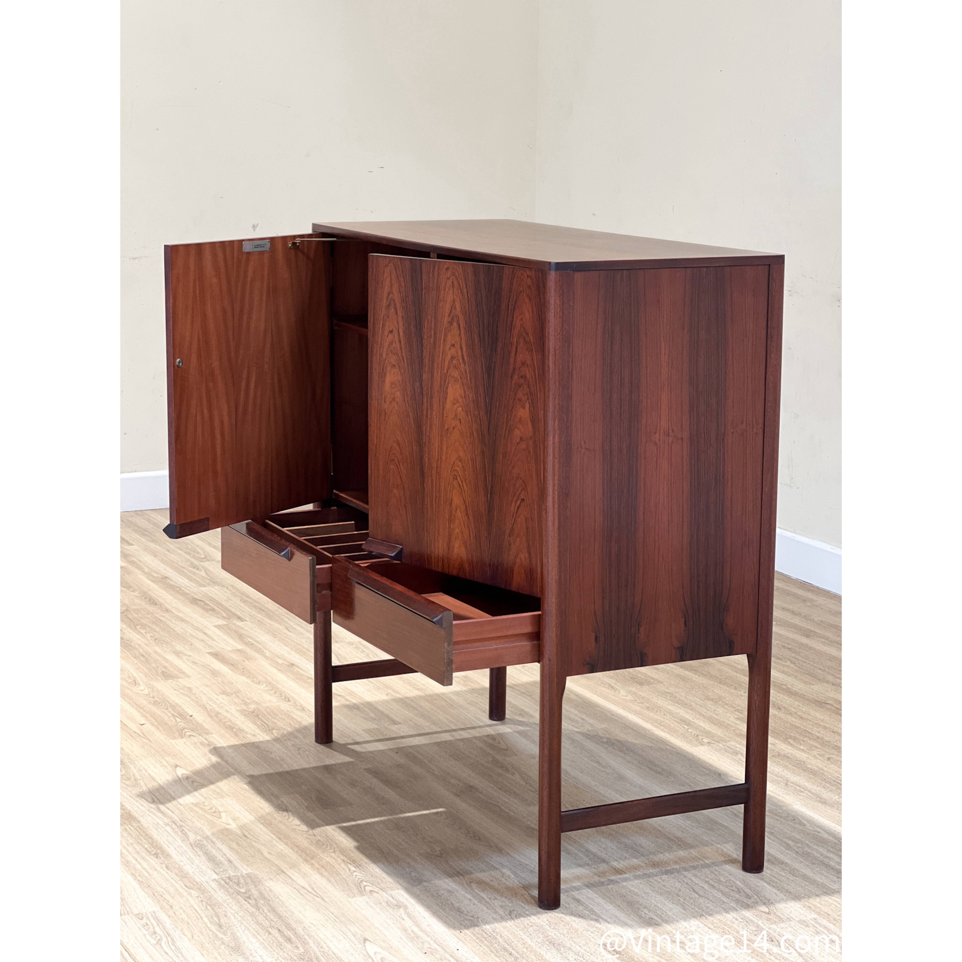 McIntosh Drink Cabinet, (1970s, Rosewood)