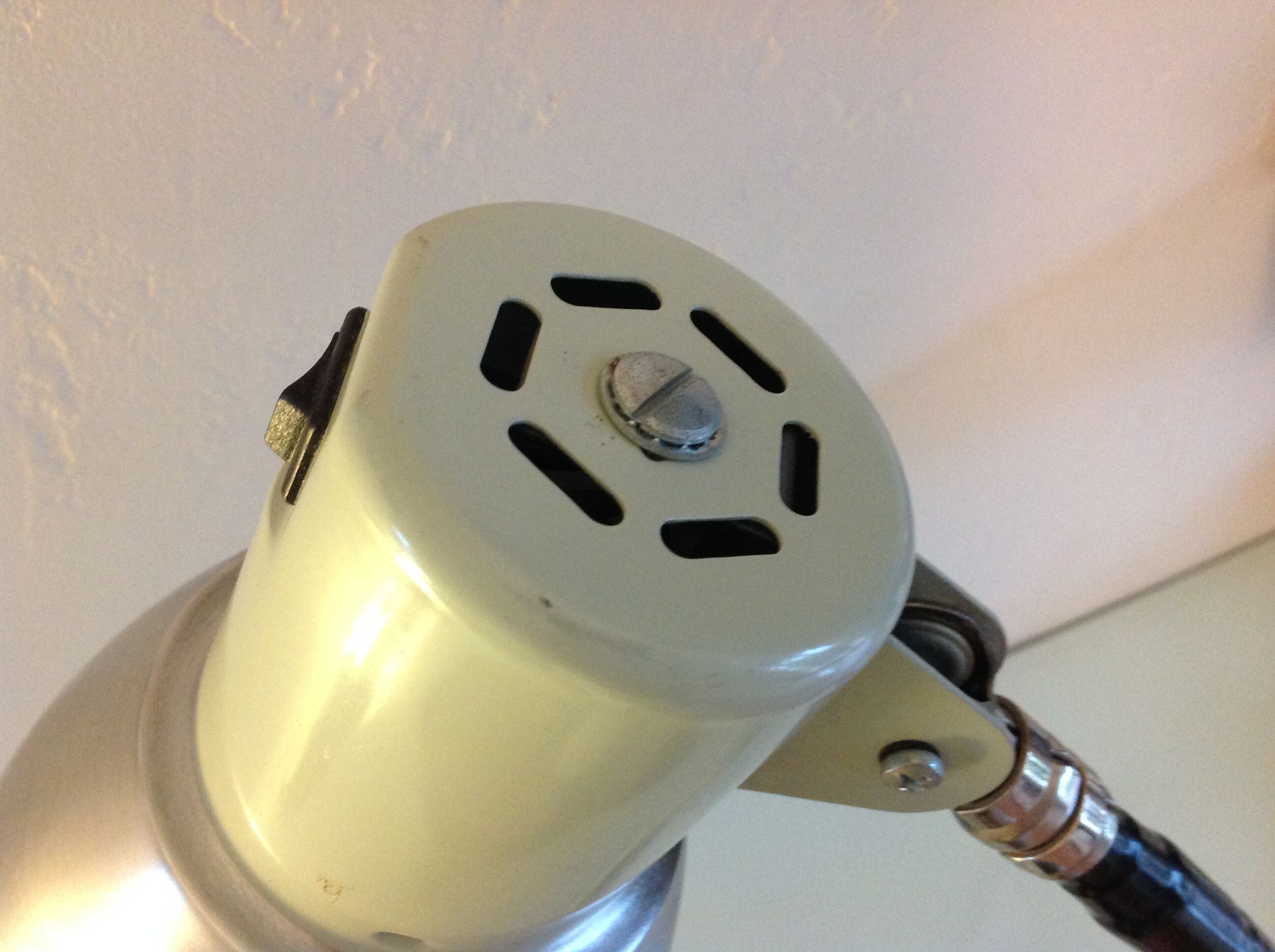 SIS industrial workshop lamp, vintage from the 1970s