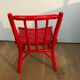 Red child chair