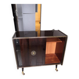 meuble de bar avec éclairage année 1950