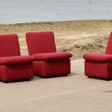 5-seater modular sofa, France, late 1970s.