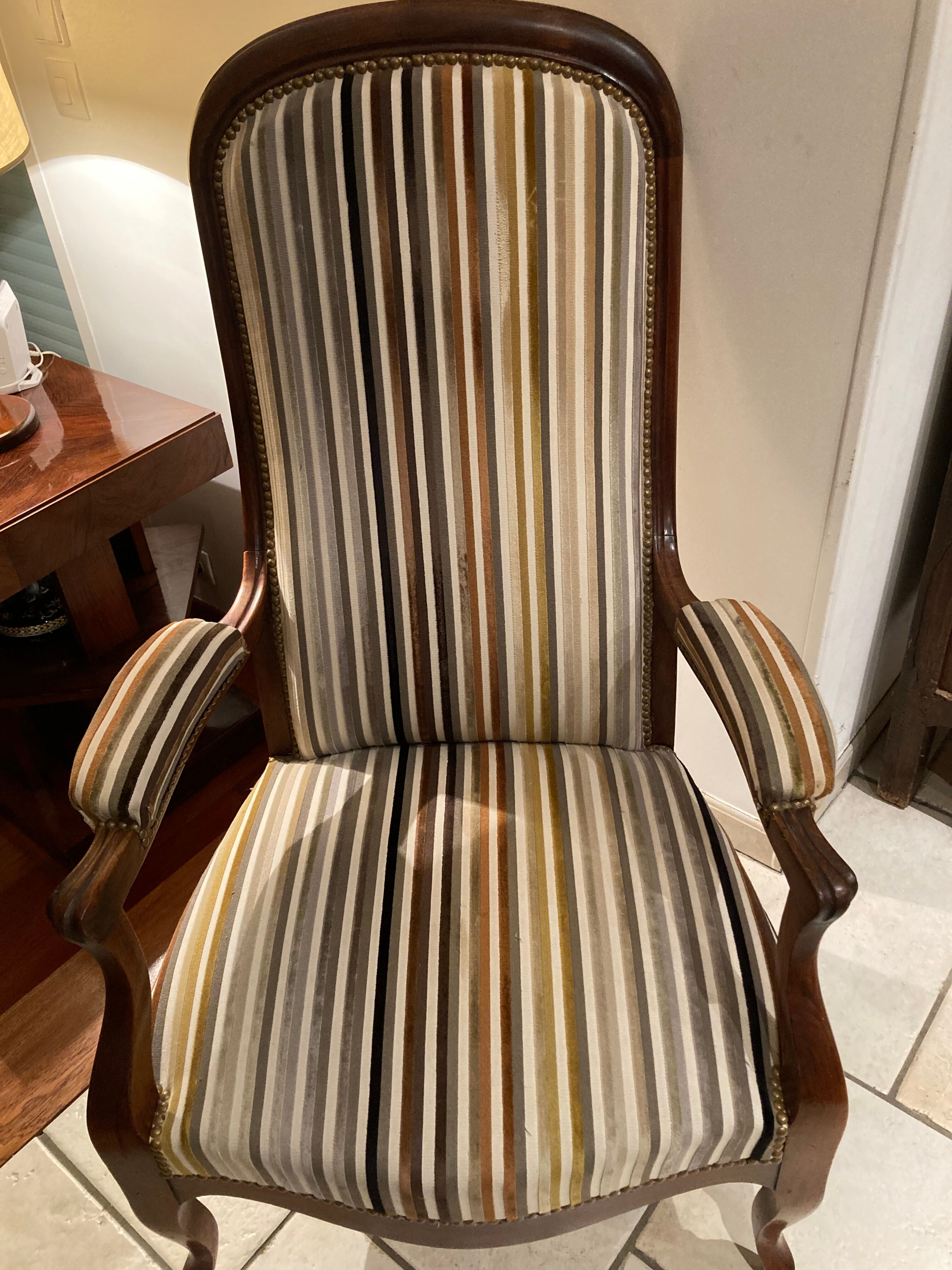 Voltaire armchair