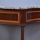 Console in mahogany and marble, Louis XVI period – late 18th century.