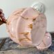 Pair of newly electrified art deco wall lamps