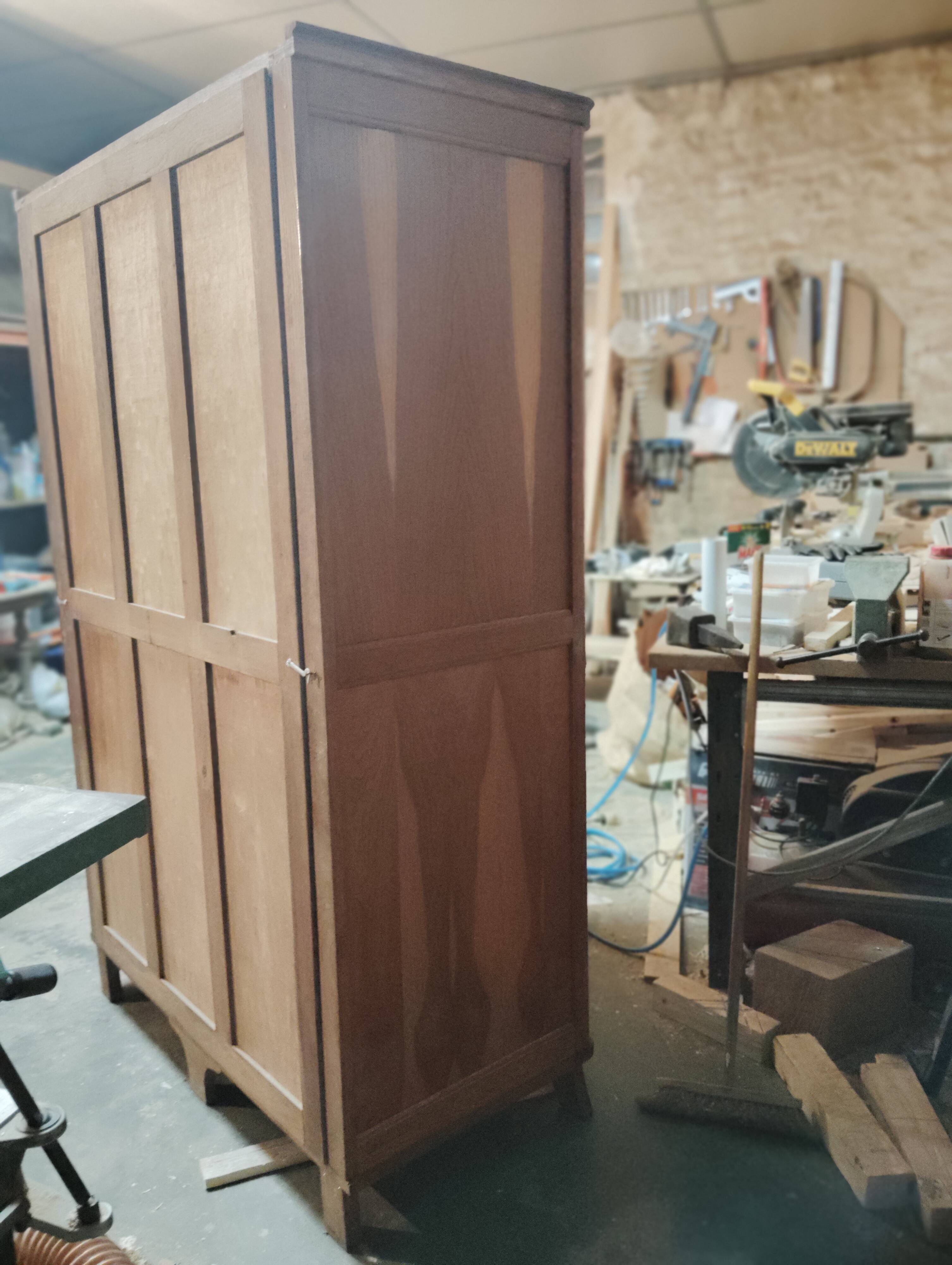 Scandinavian sliding wardrobe 50s -60s