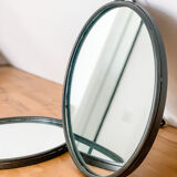 Pair of round mirrors 30cm