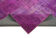 Tapis oriental surteint noué à la main 190 cm x 300 cm tapis patchwork violet
