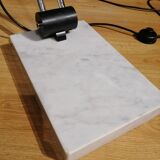 Arc floor lamp with marble foot, 60s