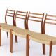 4 of 8 Niels Otto Møller Model 78 Dining Chairs | Danish Teak 1960s Vintage