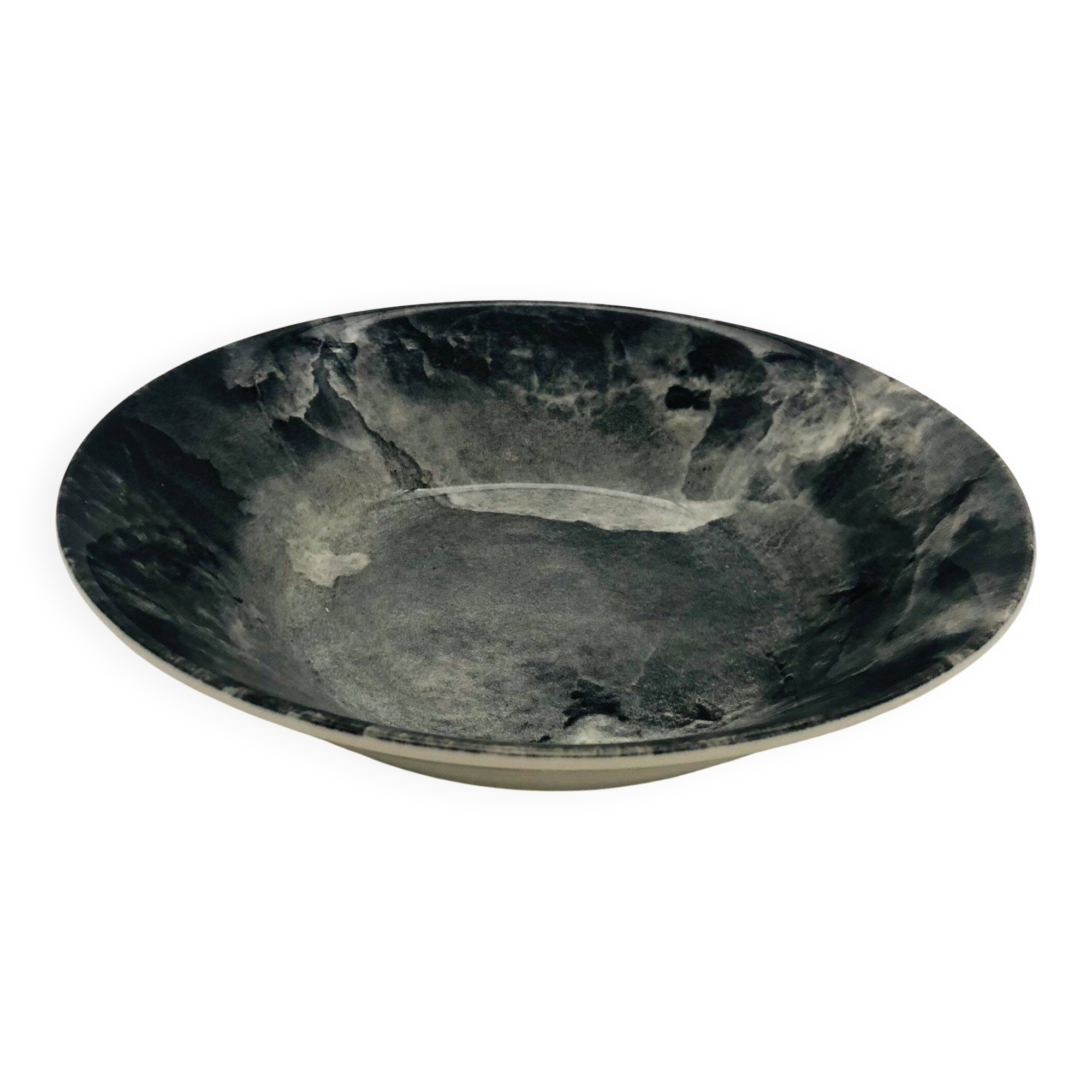Round plate / salad bowl, Federated Potteries Staffordshire (England).