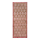 Vintage Turkish handmade rug 130x316 cm