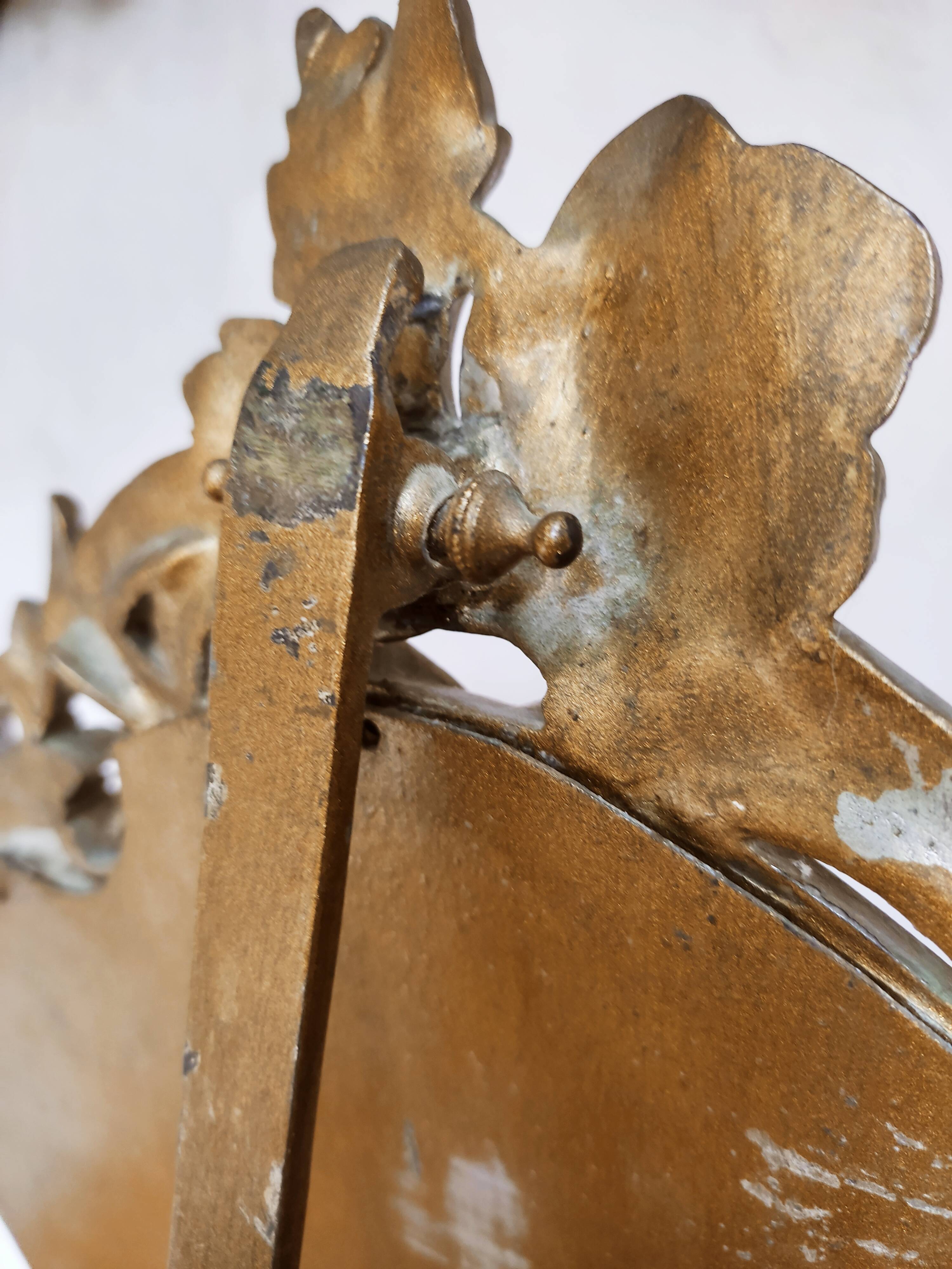 Art Nouveau table mirror