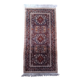 Antique handmade Berber Rabat rug