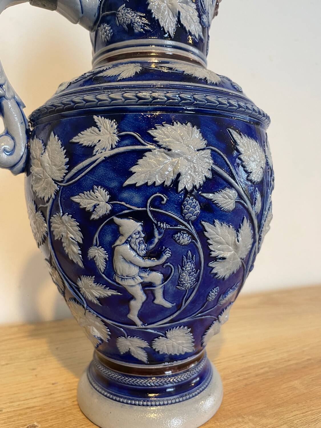Westerwald stoneware jug — Reinhold Hanke Manufacture