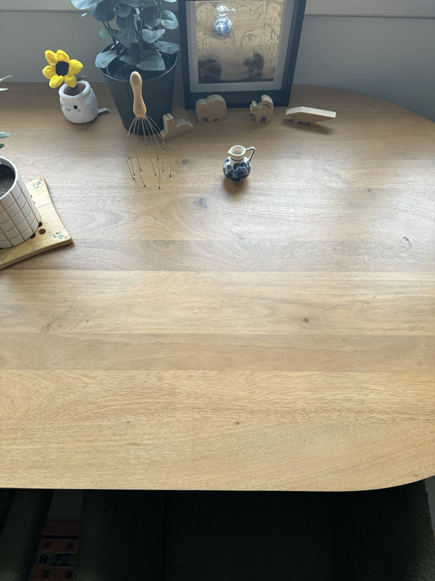 Oval dining table Vienna 200 x 100 mango wood
