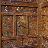 Original screen and authentic indian wooden hand carved