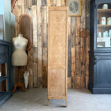 Vitrine vintage en chêne années 50 (rénovée)