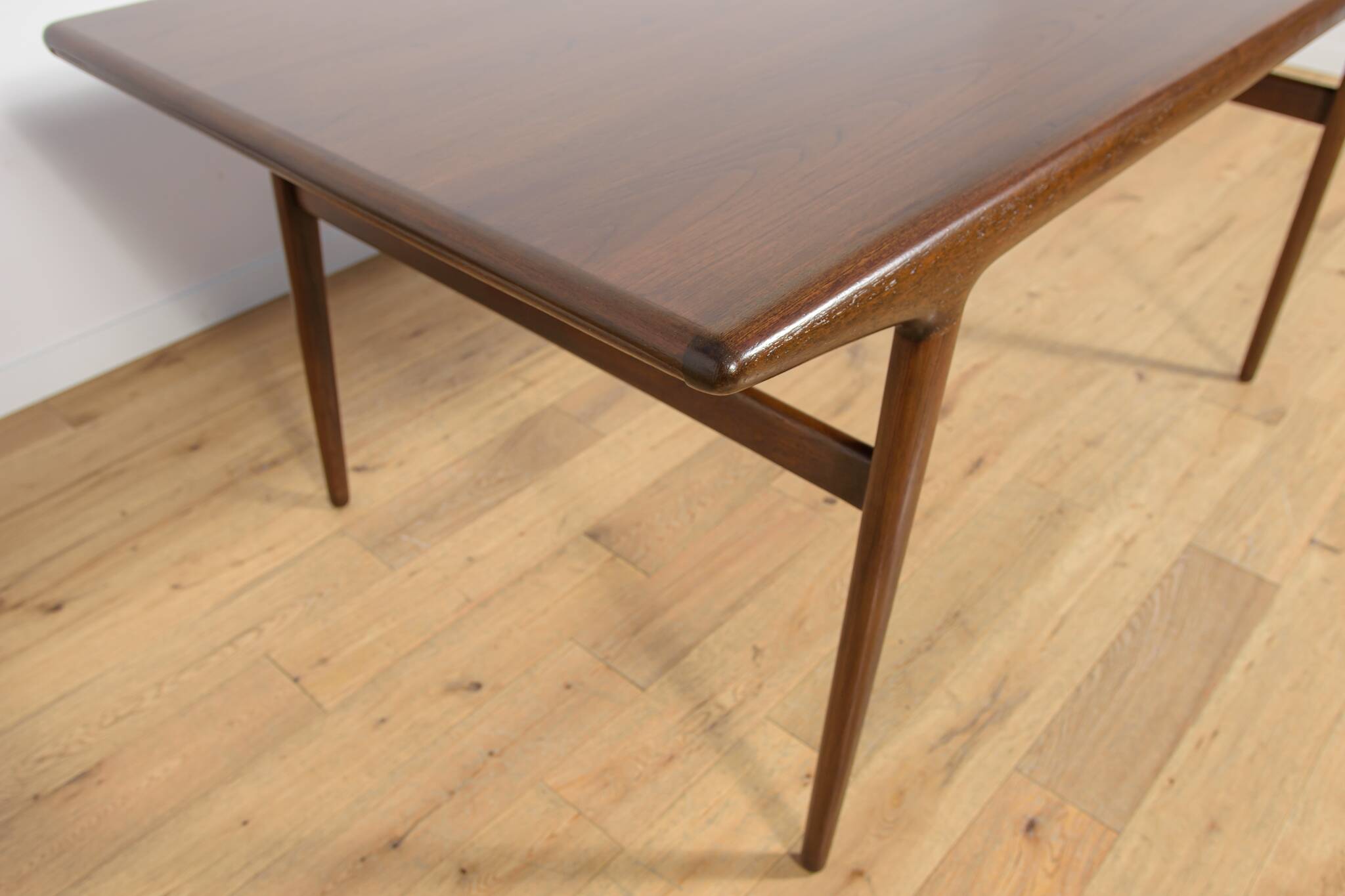 Mid-Century Teak Dining Table by Johannes Andersen for Uldum Mobelfabrik.