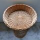 Rattan haberdashery display cabinet