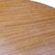 Table Harry Ostergaard ronde extensible teck 1960 estampillée