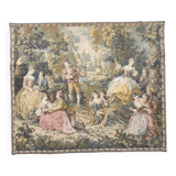 Vintage French Aubusson style jacquard tapestry