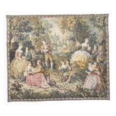 Vintage French Aubusson style jacquard tapestry