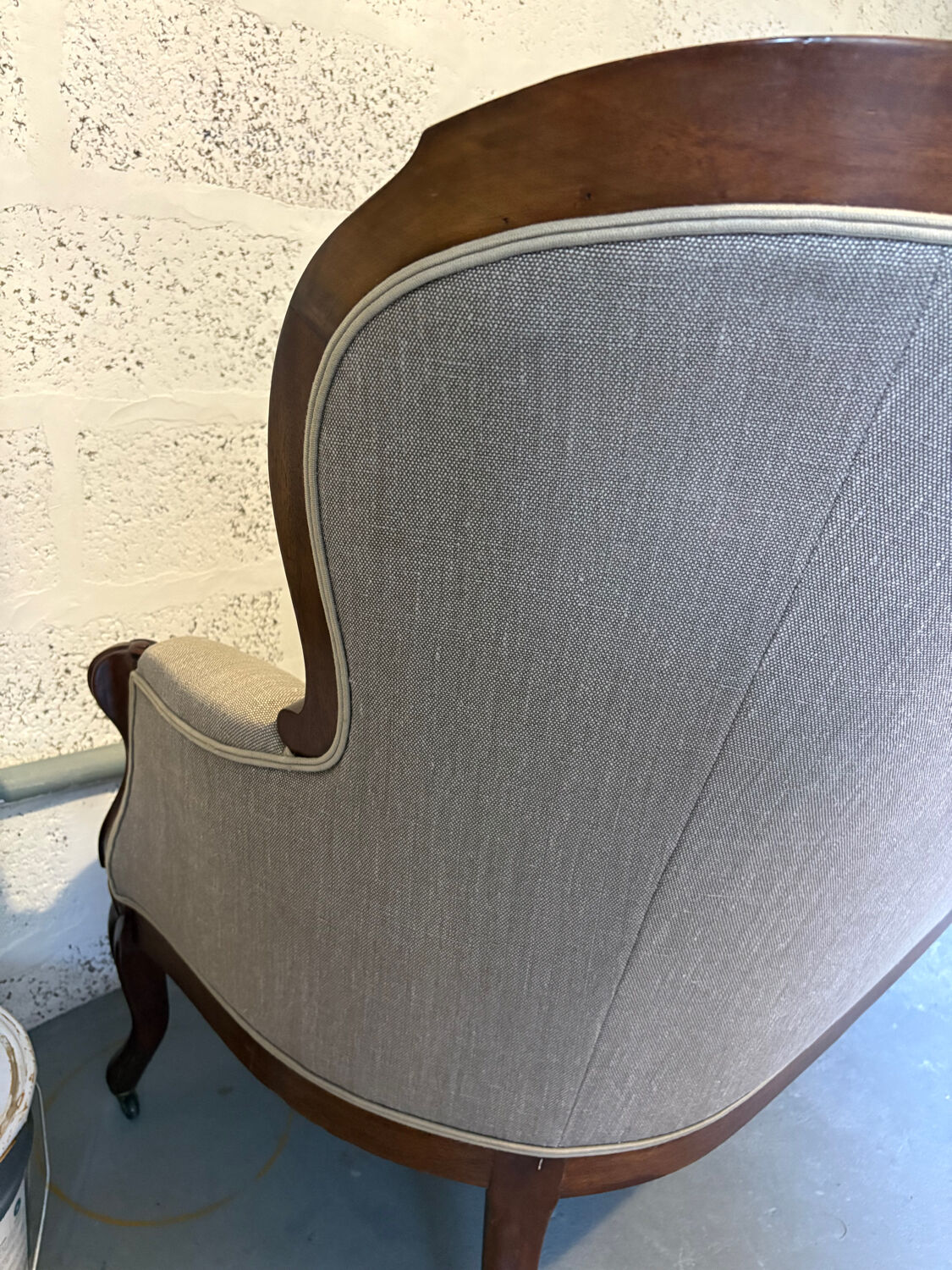 Louis Philippe mahogany canapé