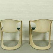 Pair of Casalino armchairs by Alexander Begge for Casala – Space Age design (1970s)