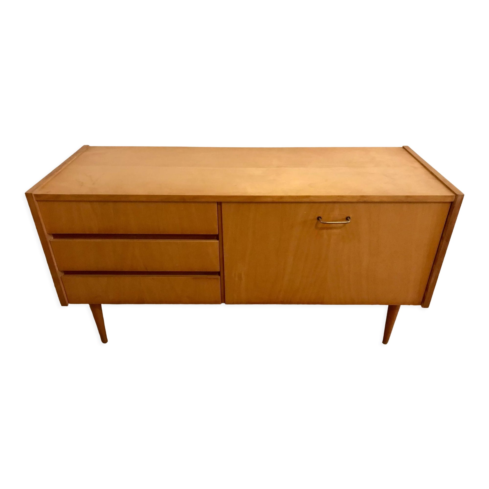 Vintage low row storage cabinet 1960-80's