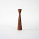 Teak candlestick, Danish design, 1960s, made in Denmark