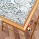 Wooden tray table, folding, vintage, side table