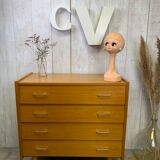 Chest of drawers  with tapered feet