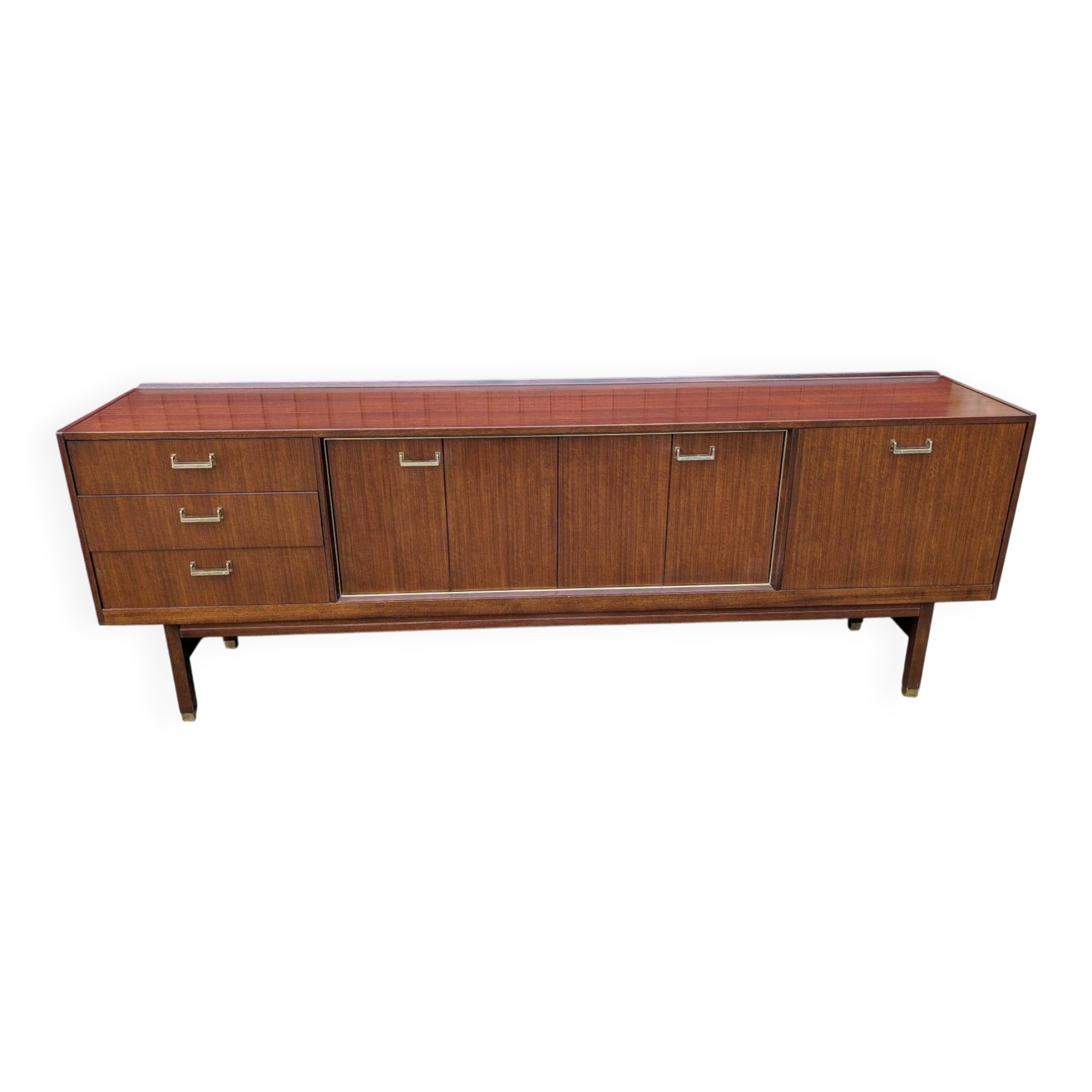 Enfilade vintage en teck G-Plan (E. Gomme) - 220 cm