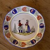 HB Quimper plate