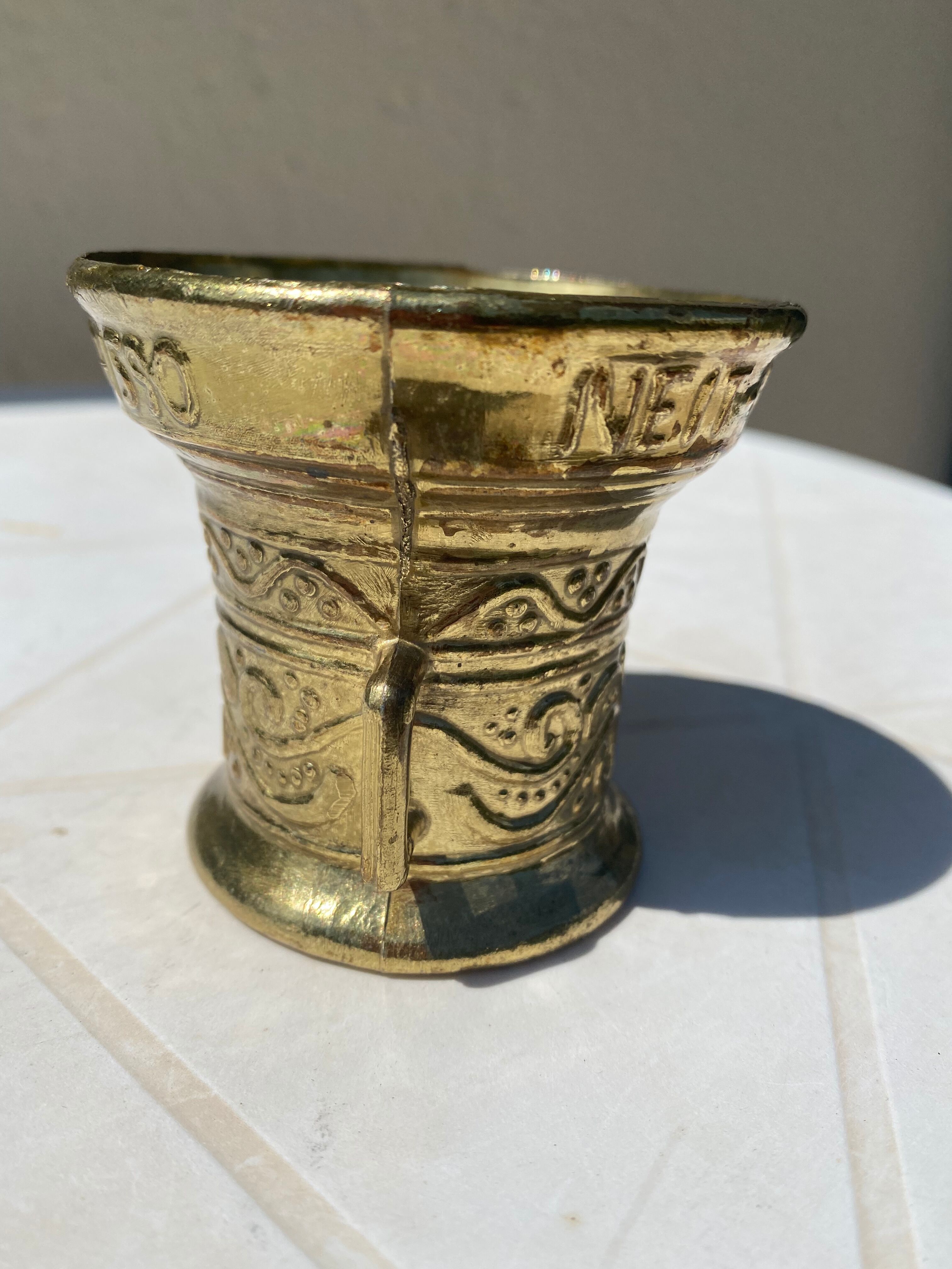 Mortar neit verwini brass